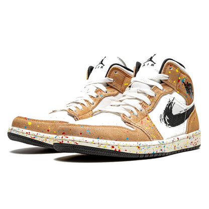 Air Jordan 1 Mid SE Brushstroke