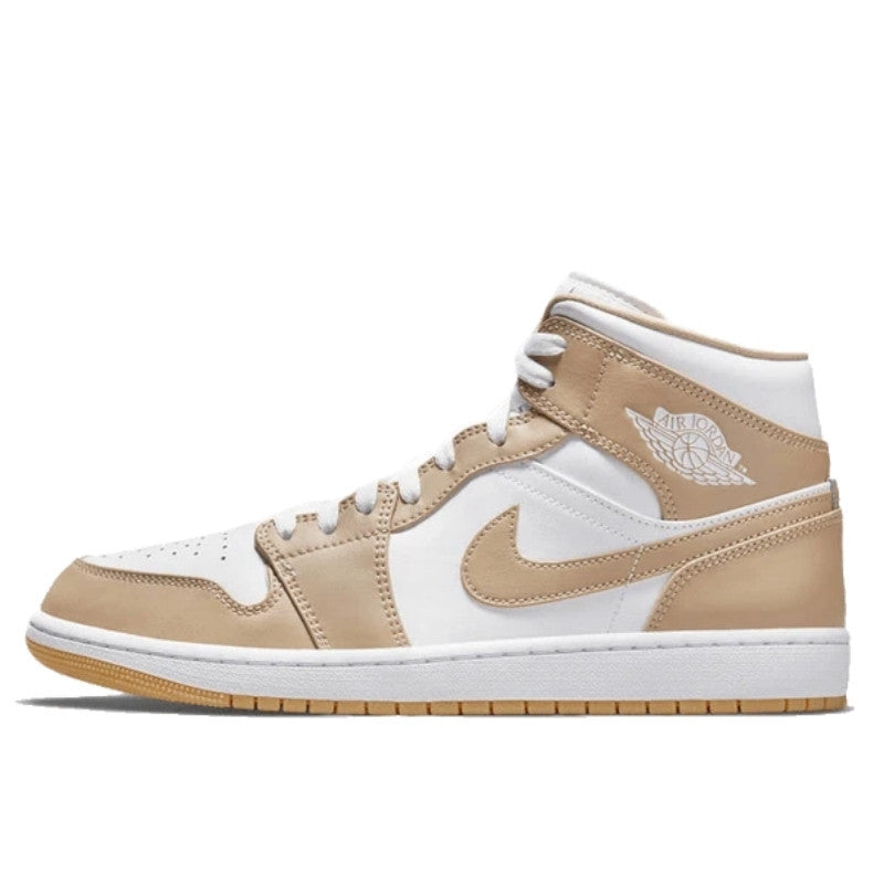 Air Jordan 1 Mid Tan Gum