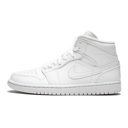 Air Jordan 1 Mid Triple White