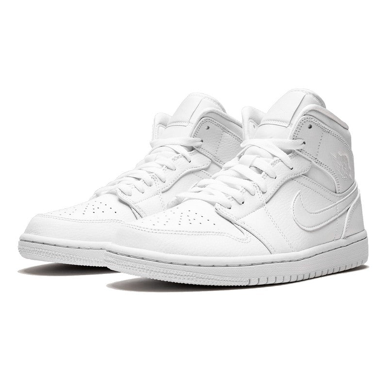 Air Jordan 1 Mid Triple White