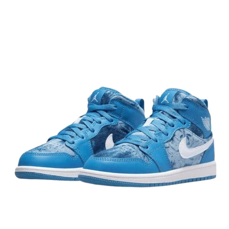 Air Jordan 1 Mid Washed Denim