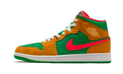 Air Jordan 1 Mid Wheat Watermelon