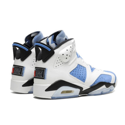 Air Jordan 6 Retro UNC White