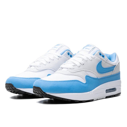 Air Max 1 White University Blue