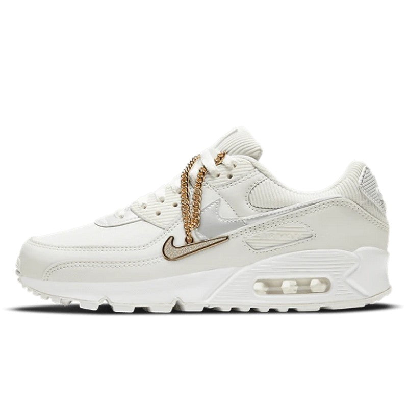 Air Max 90 Gold Chain Summit White