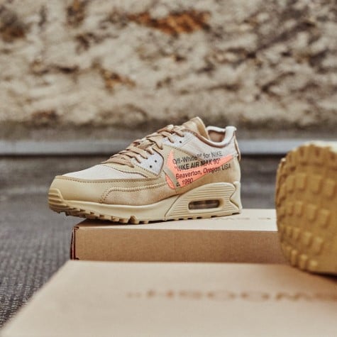 Air Max 90 Off-White Desert Ore – Flower Kickz