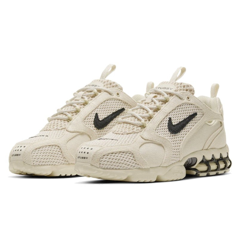 Air Zoom Spiridon Caged 2 Stussy Fossil