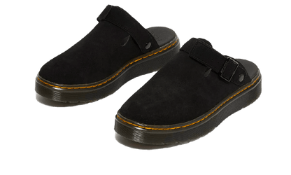 Carlson Black Suede