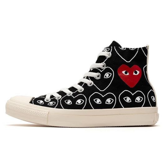 Converse Comme des Garçons Black Heart Print