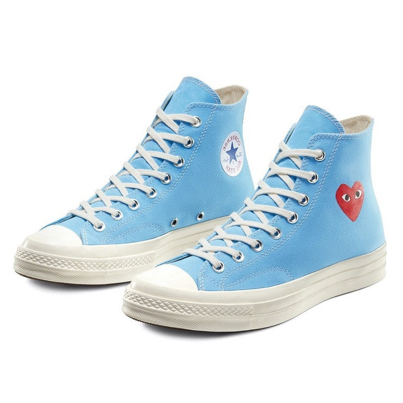 Converse Comme des Garçons Bleu Haute