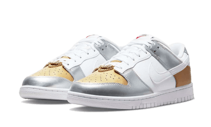 Dunk Low Gold Silver