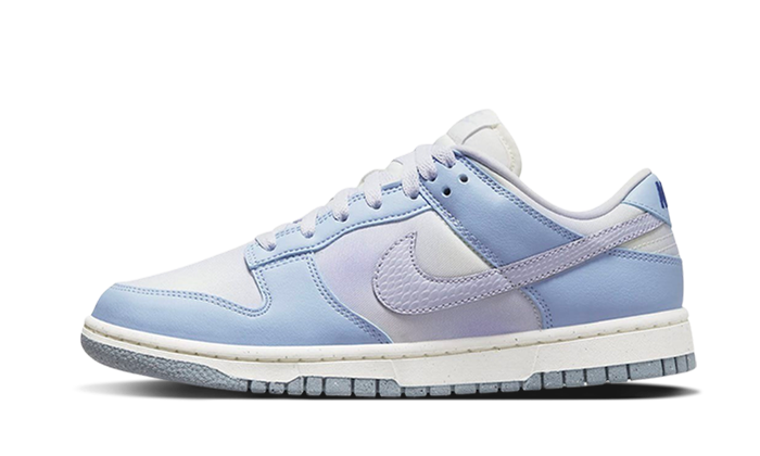 Dunk Low White Blue Airbrush