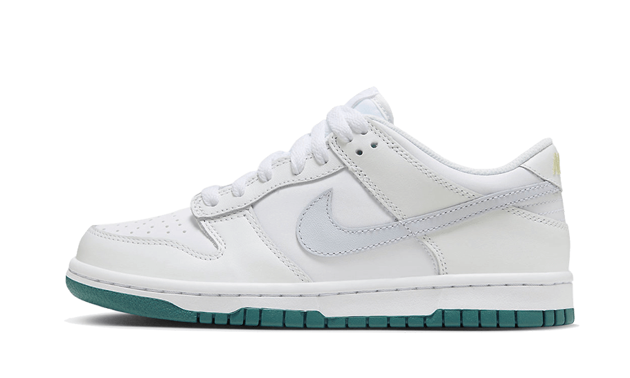 Dunk Low White Grey Teal