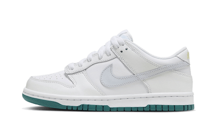 Dunk Low White Grey Teal