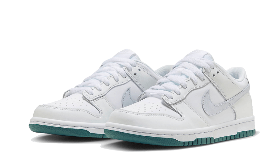 Dunk Low White Grey Teal