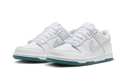 Dunk Low White Grey Teal