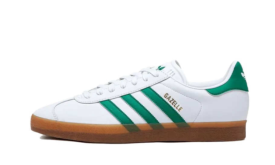 Gazelle Cloud White Bold Green