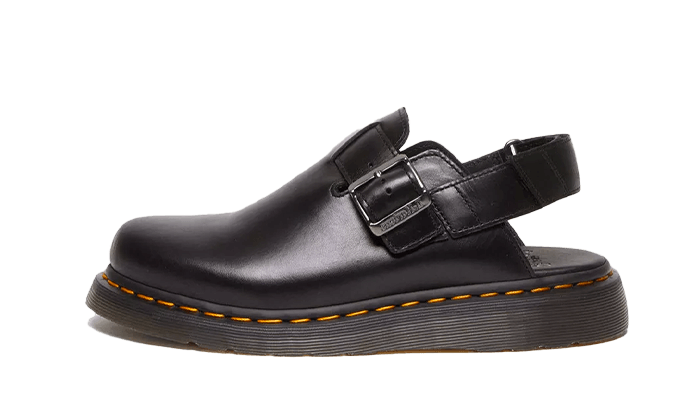 Mules Jorge Black Leather