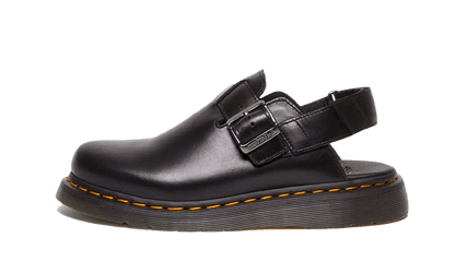 Mules Jorge Black Leather