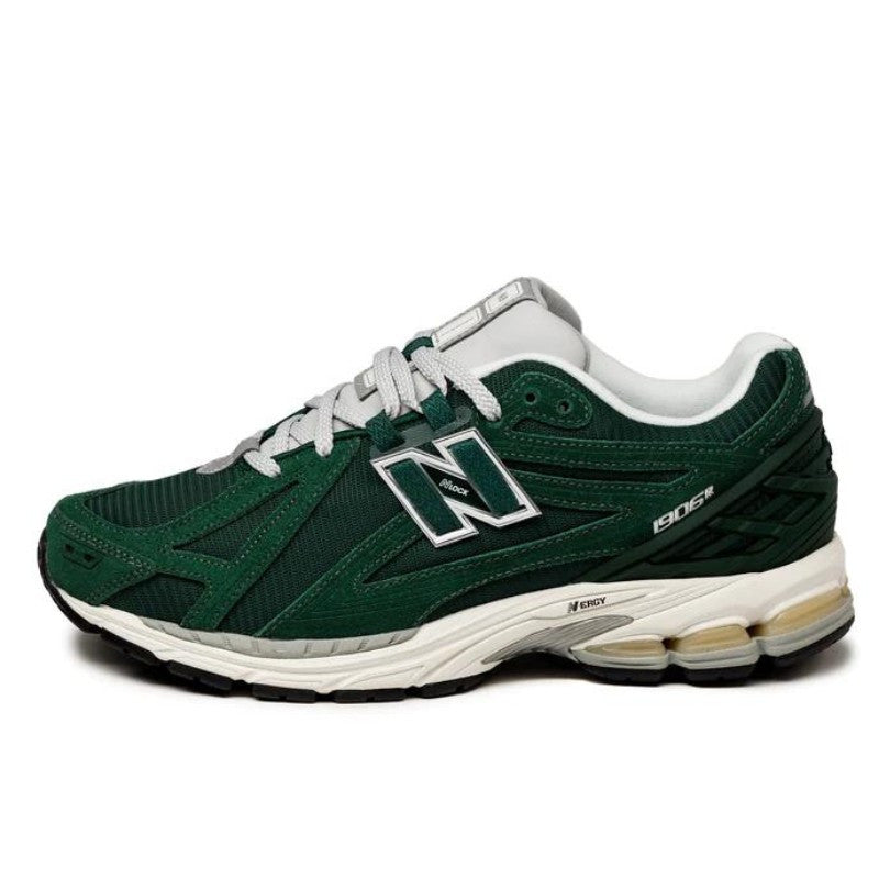 New Balance 1906R Green Suede Metallic Silver