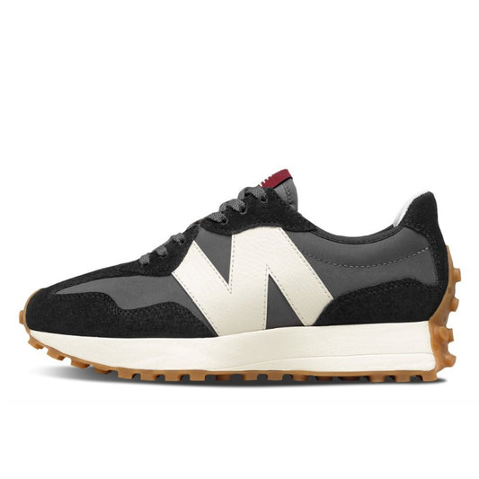 New Balance 327 Black White Gum