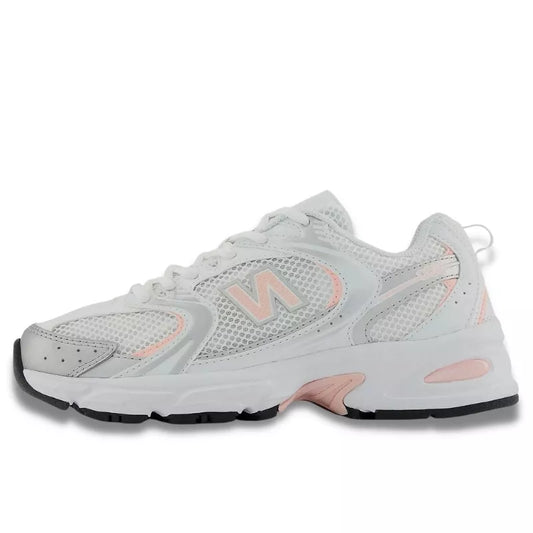 New Balance 530 White Silver Pink