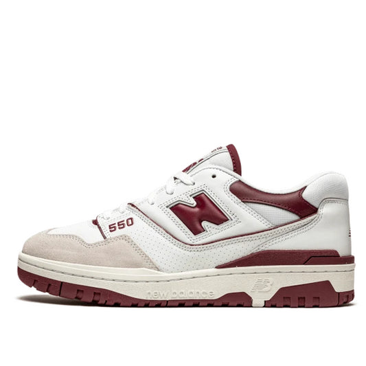 New Balance 550 Sea Salt Burgundy