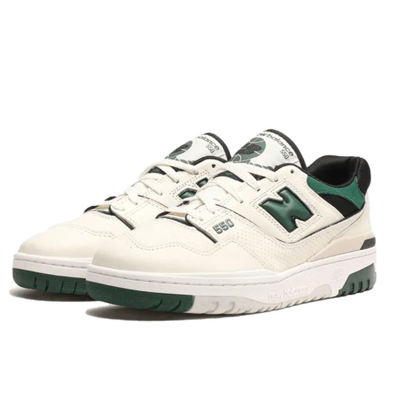 New Balance 550 Sea Salt Pine Green