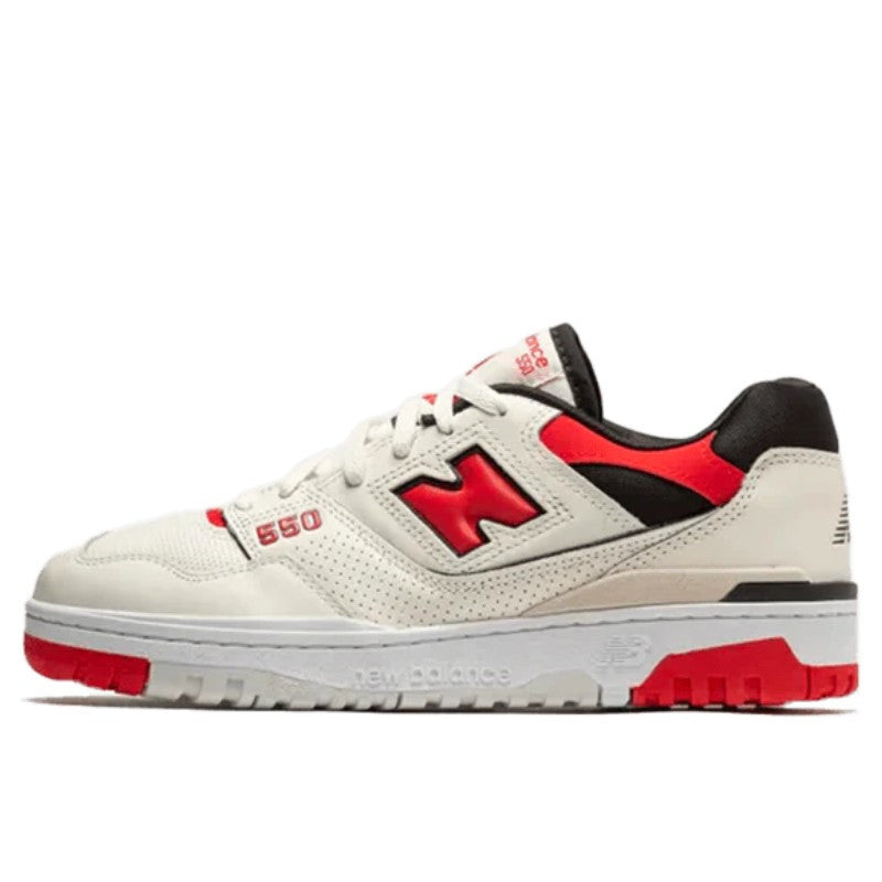 New Balance 550 Sea Salt True Red