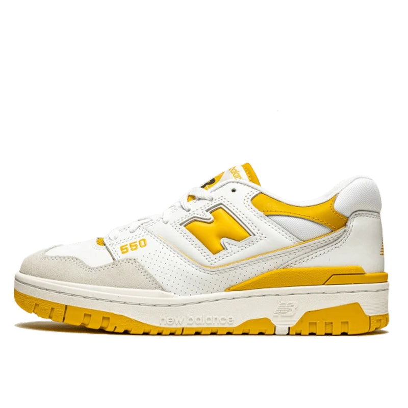 New Balance 550 Sea Salt Varsity Gold