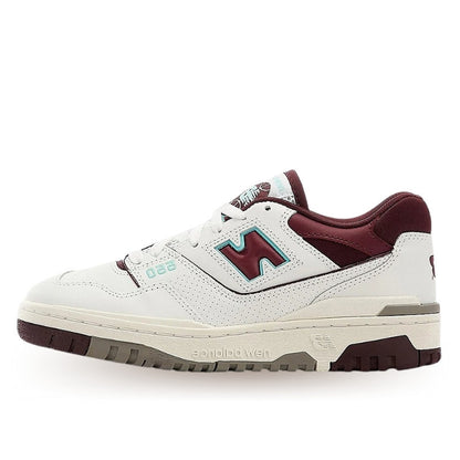 New Balance 550 White Burgundy