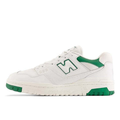 New Balance 550 White Classic Green