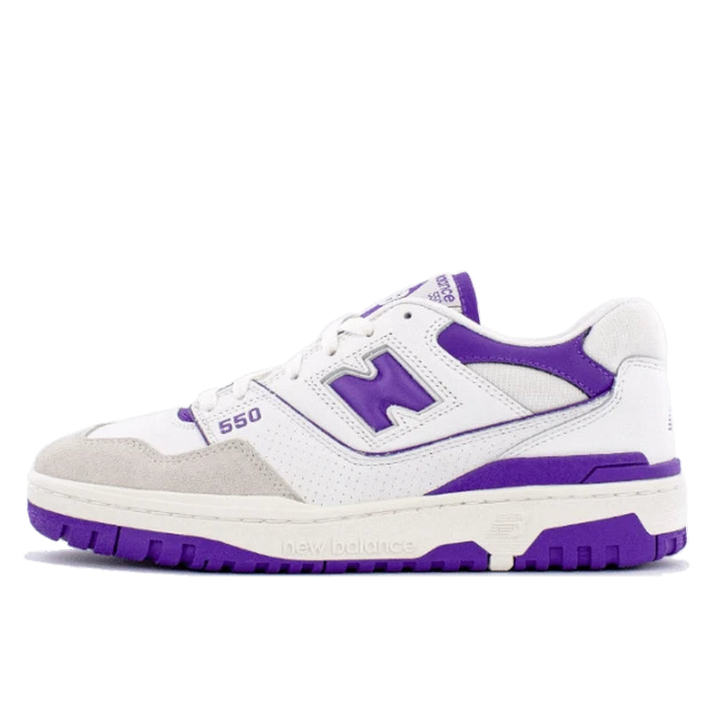 New Balance 550 White Purple