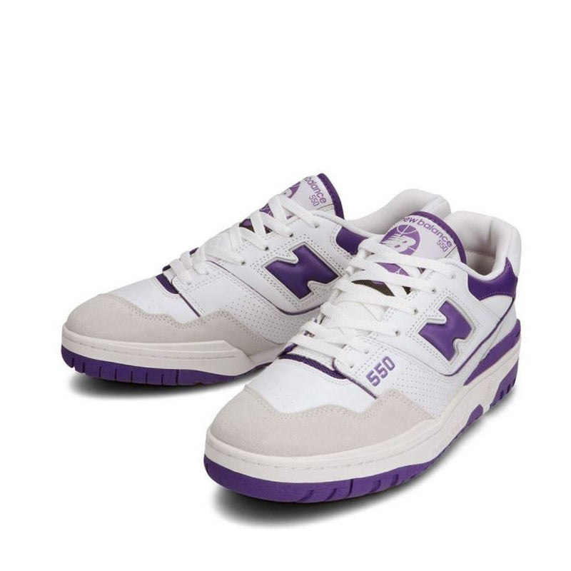 New Balance 550 White Purple