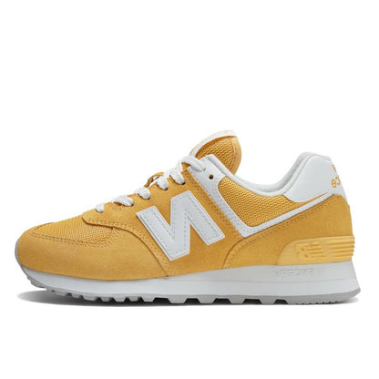 New Balance 574 Pastel Yellow White