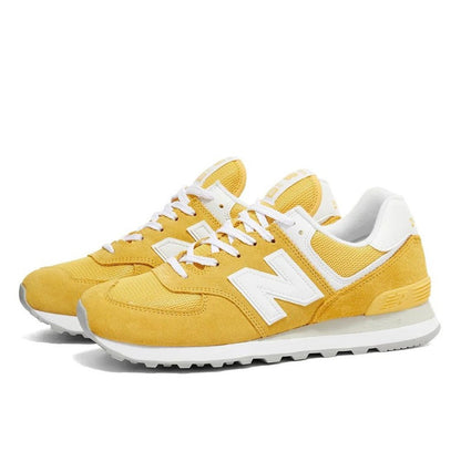 New Balance 574 Pastel Yellow White