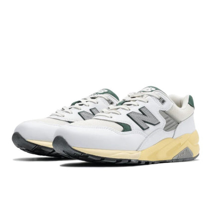 New Balance 580 White Nightwatch Green