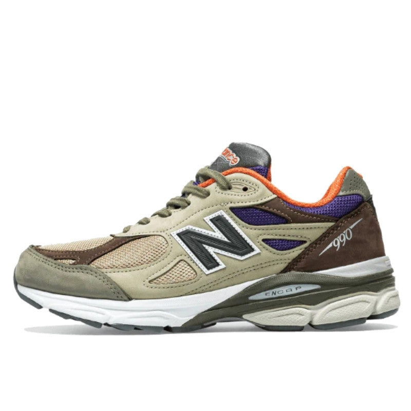 New Balance 990 V3 MiUsa Tan Blue