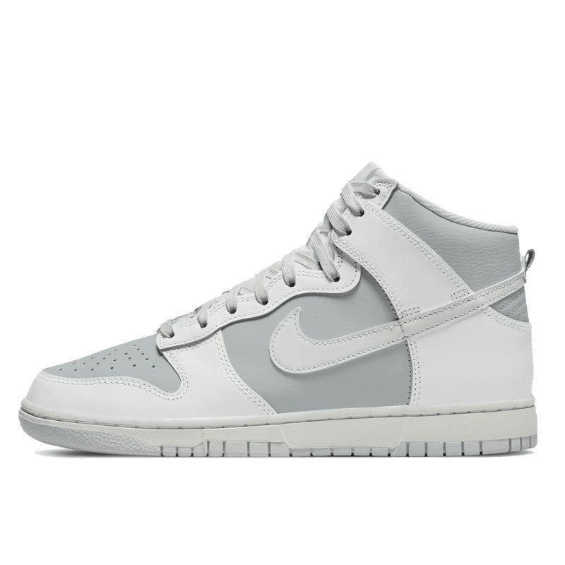 Nike Dunk High Retro Grey White