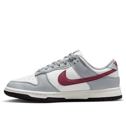 Nike Dunk Low Grey White Red