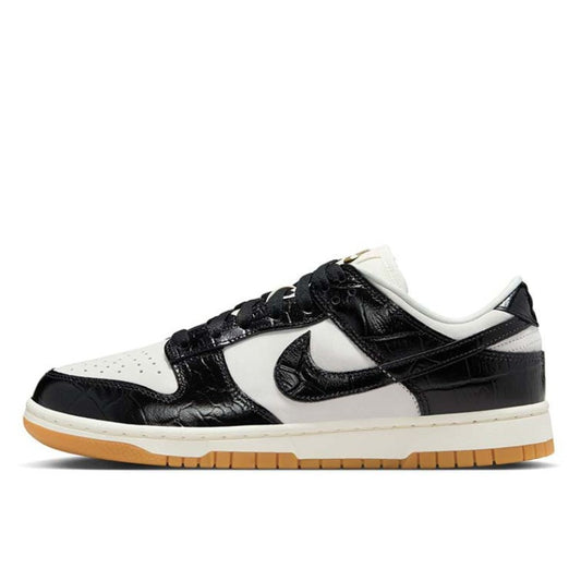 Nike Dunk Low LX Black Croc