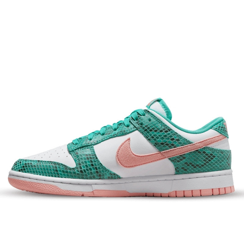 Nike Dunk Low Washed Teal Snakeskin