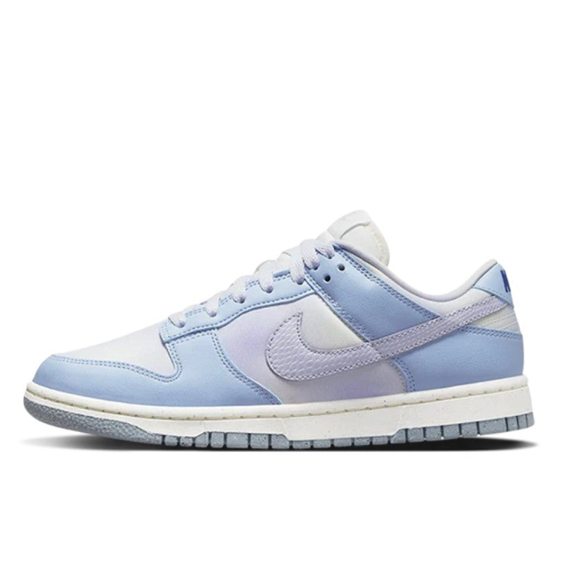 Nike Dunk Low White Blue Airbrush