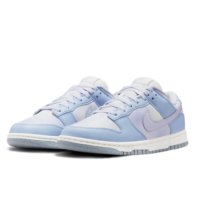 Nike Dunk Low White Blue Airbrush