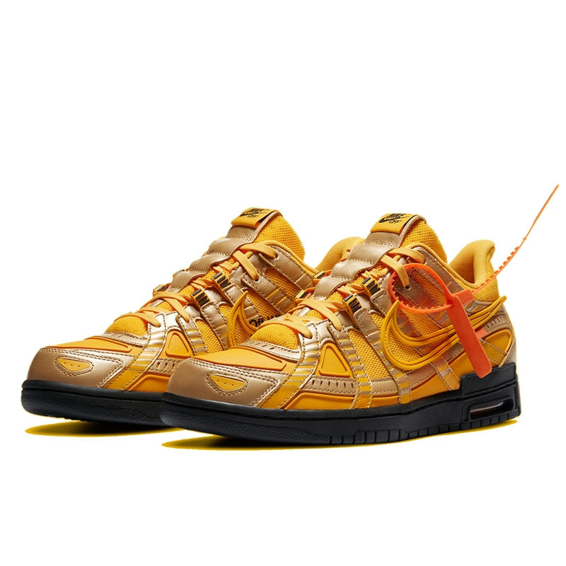 Nike Dunk Off-White Air Rubber University Gold