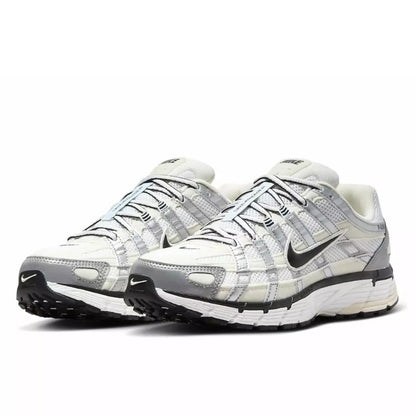 Nike P-6000 Coconut Milk Metallic Silver