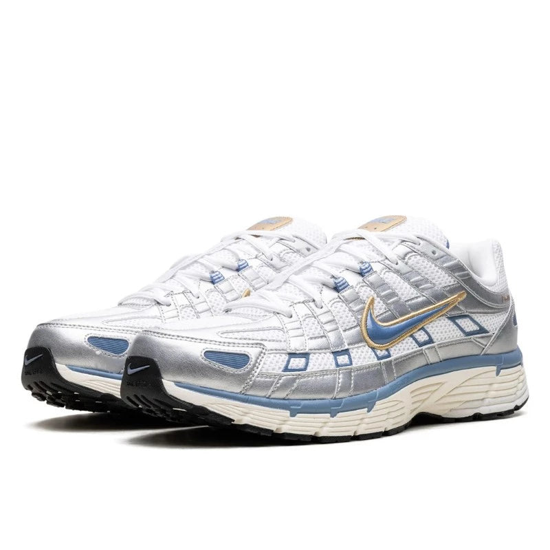 Nike P-6000 Metallic Silver Aegean Storm