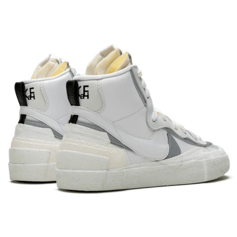 Nike Sacai Blazer High White Grey