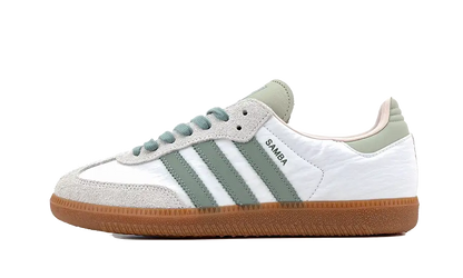 Samba OG  Cloud White Silver Green