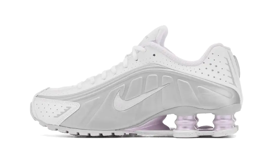 Shox R4 Silver Purple